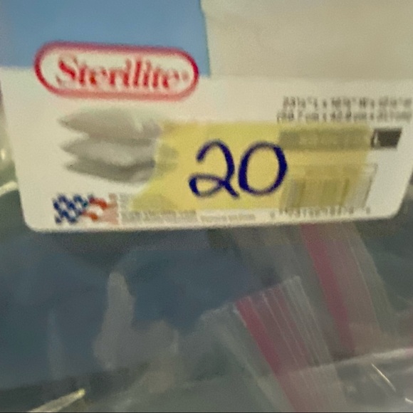 Arizona blue daisy print strapless tankini with side tie bottoms, M - Picture 15 of 15